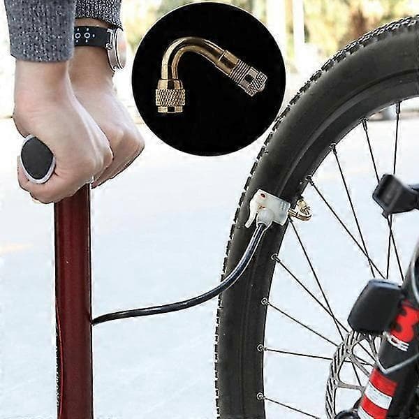 1 st däckventilförlängare Bil Motorcykel Cykel Däckventil Amerikansk ventil 45