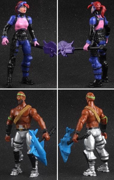 8st Fortnite Figurer 9CM julklappar Gift