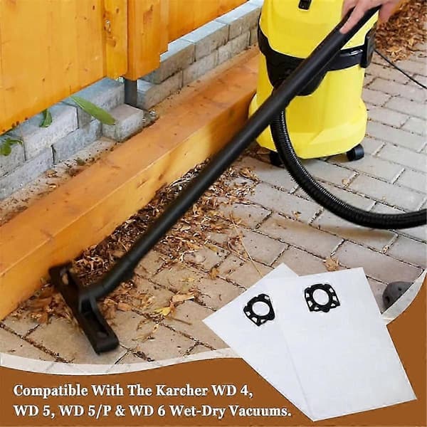 12 stk. støvpose erstatning for Karcher MV4 MV5 MV6 støvsugerpose