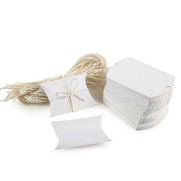 50 st presentförpackning, kuddförpackning, bröllopsfödelsedagsfest