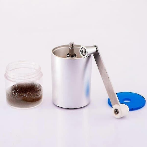 Bærbar kaffekværn Mini rustfrit stål hånd manuel 11*4,5 cm -