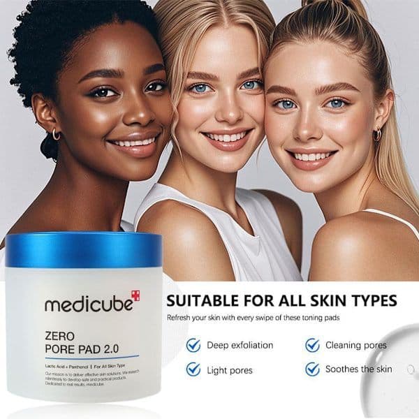 MEDICUBE Zero Pore Pad 2.0 70 tyynyä K-BeautyP