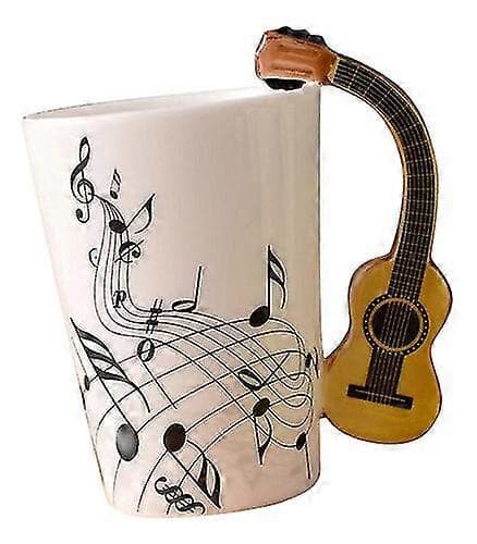 Kaffemugg Gitarr Mugg Multifunktionella Tillbehör Mugg (1st)_Specialerbjudanden