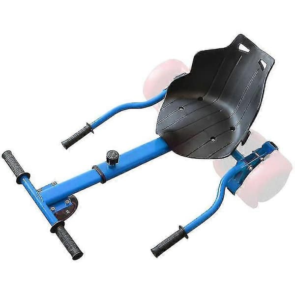 Plastsete for gokart Hoverboard-setefeste Voksne Barn Svart
