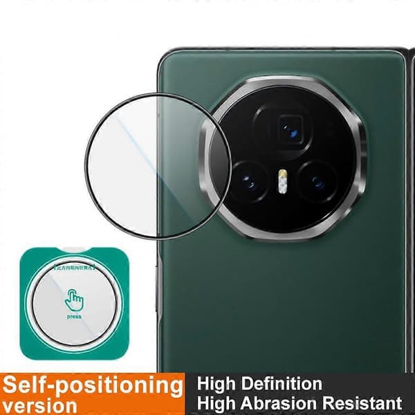 IMAK For Honor Magic V3 5G Camera Lens Protector Tempered Glass Lens Film with Self-Positioning Frame