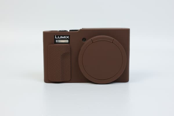 Panasonic Lumix TZ99 Silicone Protective Case - Shockproof, Ultra-thin, Durable, Soft brown