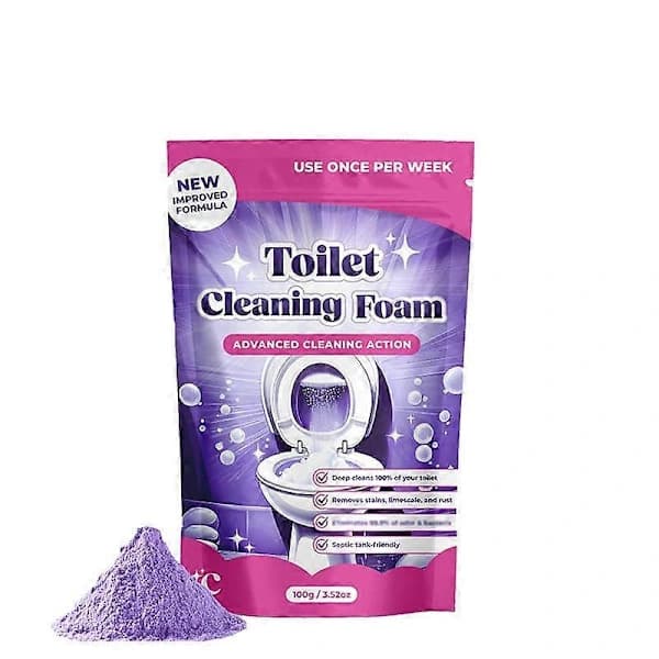 1-5 flasker hurtigvirkende Fizzclean toiletskumrens