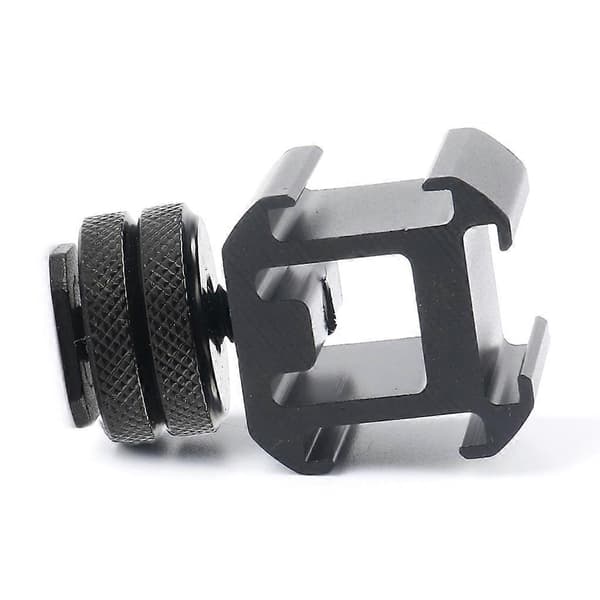 3 Hot Shoe Mount Adapter Dual Screws Stand Holder for DSLR Camera Flash Light