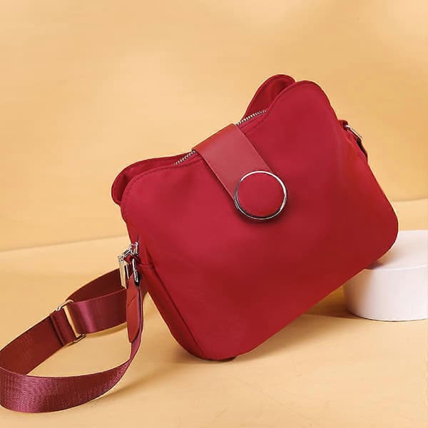 Lightweight medium crossbody bag, women's shoulder bag, with adjustable straps