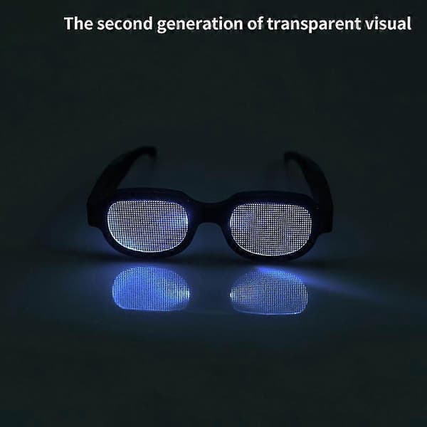 Nye LED-lysbriller Conan med samme type lysende briller Personlighet A2
