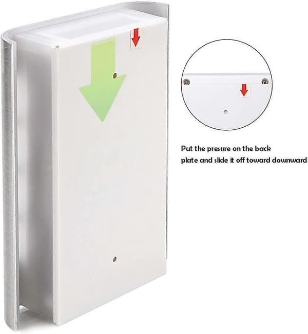 Wall Lights with Motion Sensor, Mount Anywhere - Security Lighting for Stairs, Kitchen, Bathroom, Laundry Room, Hallway, Closet, Warm White Light