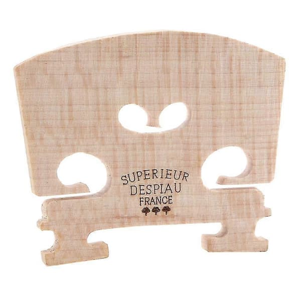 Adjustable Violin Bridge in Maple, 4/4 Size Violin Fitted Bridge Parts For 4/4 Size Violin
