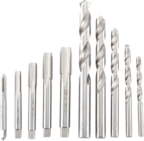 131 Piece Thread Repair Kit Drill Helicoil Inserts M5 M6 M8 M10 M12