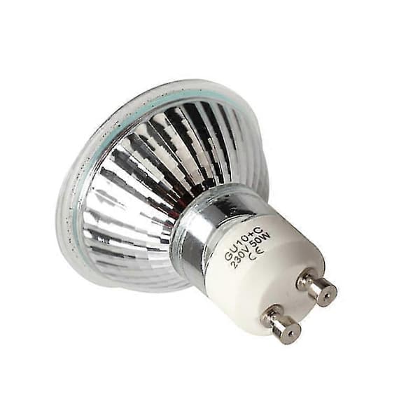 Super Ljus GU 10+C 50W 220V-240V Halogenpære Lyskilde