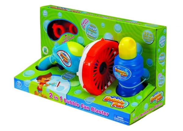 BUBBLE FAN BLASTER Elektrisk Bobleblæser_Super Gave