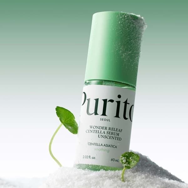 Purito Wonder Releaf Centella Serum Unscented 60ml Vit white
