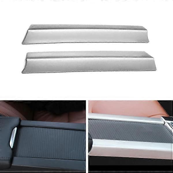 Krom Koppholder Armleneboks Midtkonsoll Deksel Ramme Panel for Volvo XC60 S60 V60 2010 2011