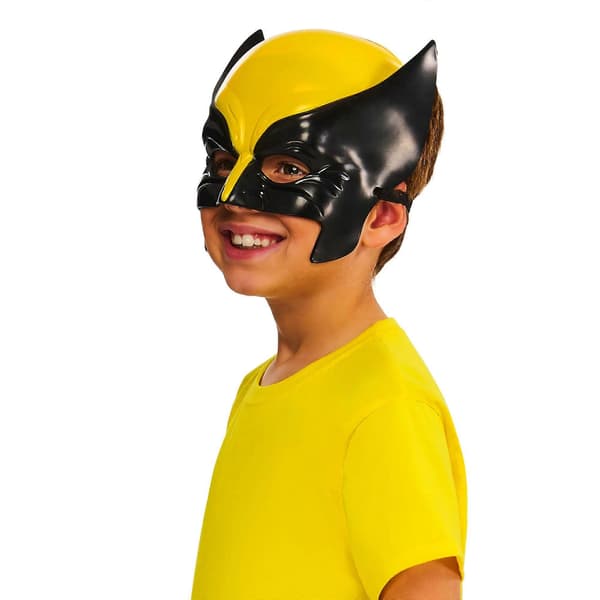 Lasten Wolverine-puolinaamio En storlek Gul/svart