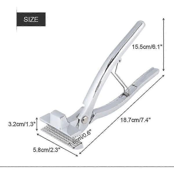 Duksträckartång 6cm, professionell legering duksträckning