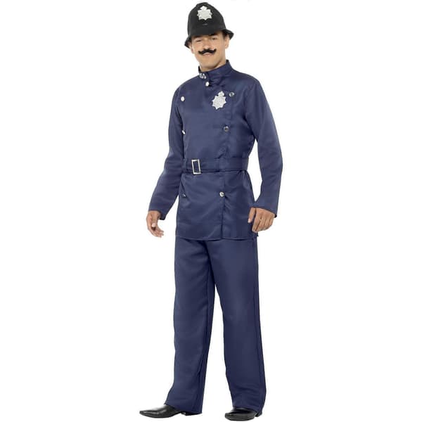 London Bobby Kostume Blue M