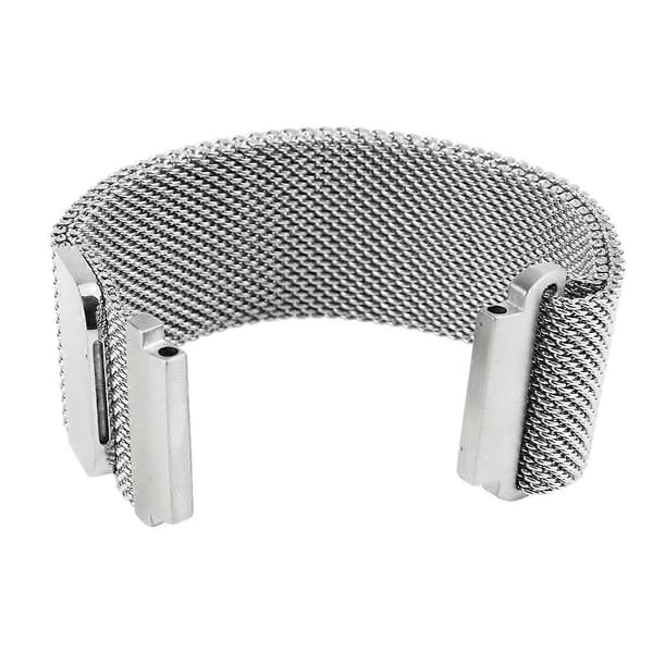 18 mm magnetisk Milanese Loop rustfrit stål magnetlås armbåndsrem til Huawei Watch Band 5 Not Specified