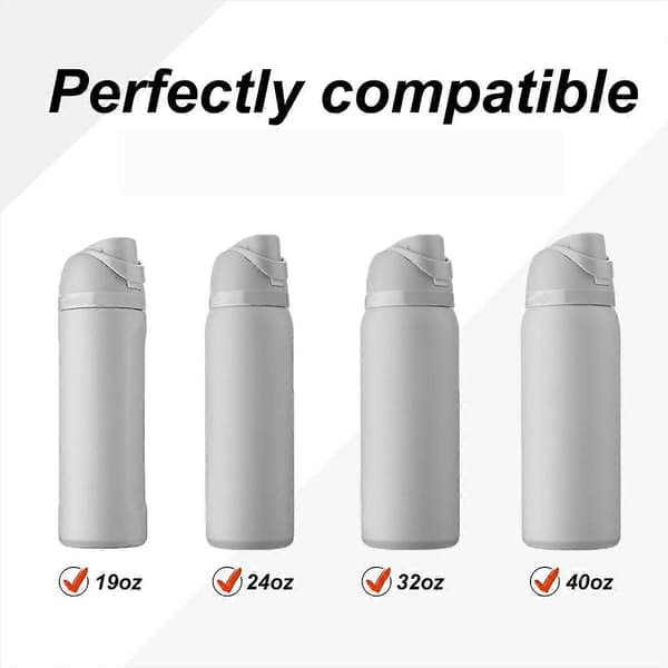 4 stk erstatningspropper for Owala FreeSip 24Oz 32Oz, reservedeler til vannflaskelokk