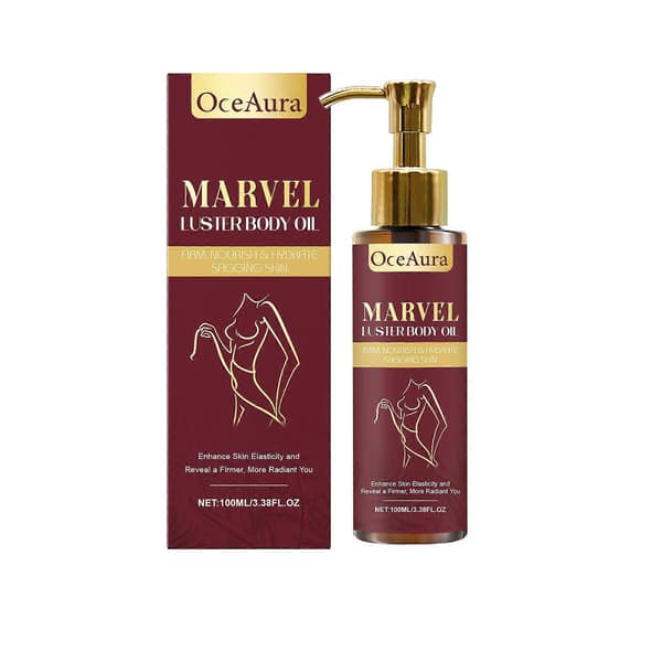 Oceaura Plant-Based Moisturizing Body Oil Lightweight Hydration Locks In Moisture 2pcs