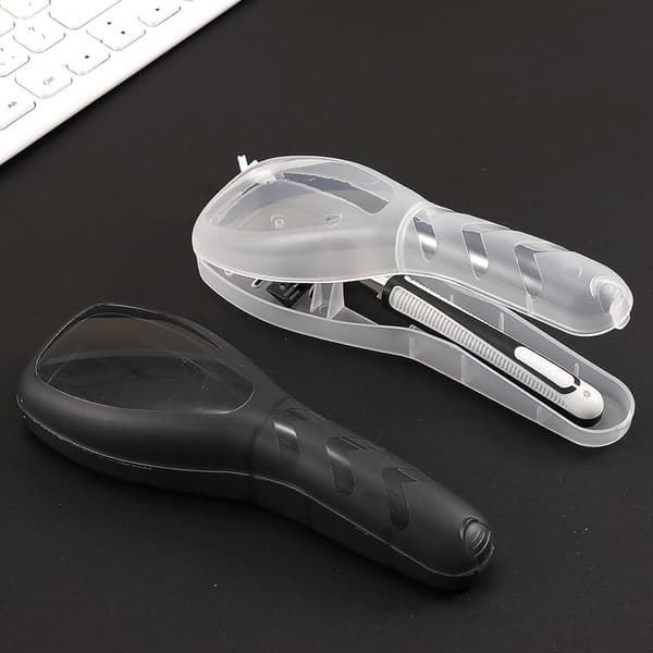 Portable Shaver Case - Dual Compartment Travel Shaver Case (Black)