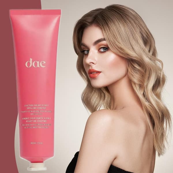 DAE Cactus Fruit 3-in-1 Styling Cream - Smooth Styles, Prep Shiny Blowouts 147 ml