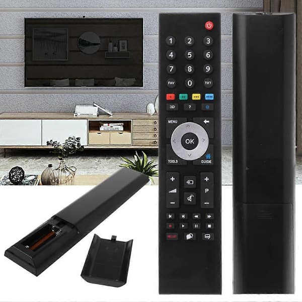 Replacement Remote Control TP7187R Black for GRUNDIG Smart TV
