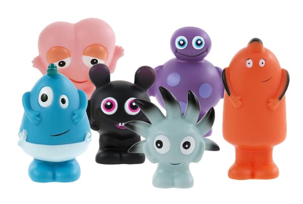 BABBLARNA Plastfigurer G-Mix 6 olika_Superpresent