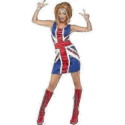 Ginger Power Union Jack-kostym för dam_HvMY L