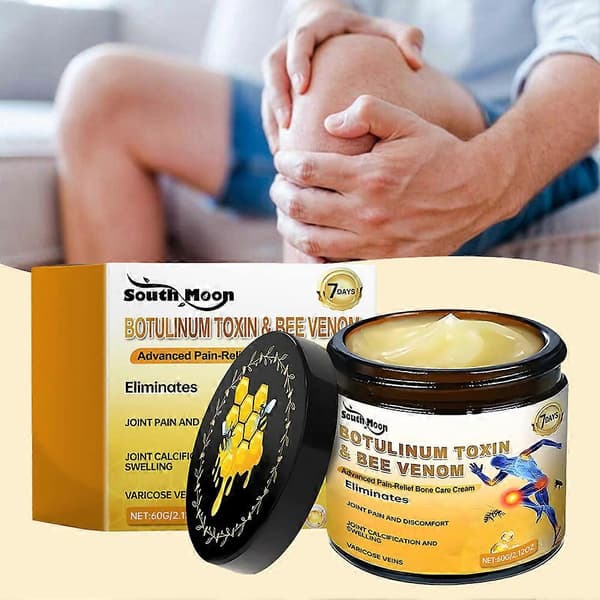 Best Bee Venom Cream for Arthritis Pain Improves Joint Mobility and Flexibility for Increased Range of Motion. Deep Relaxation (1 pc)