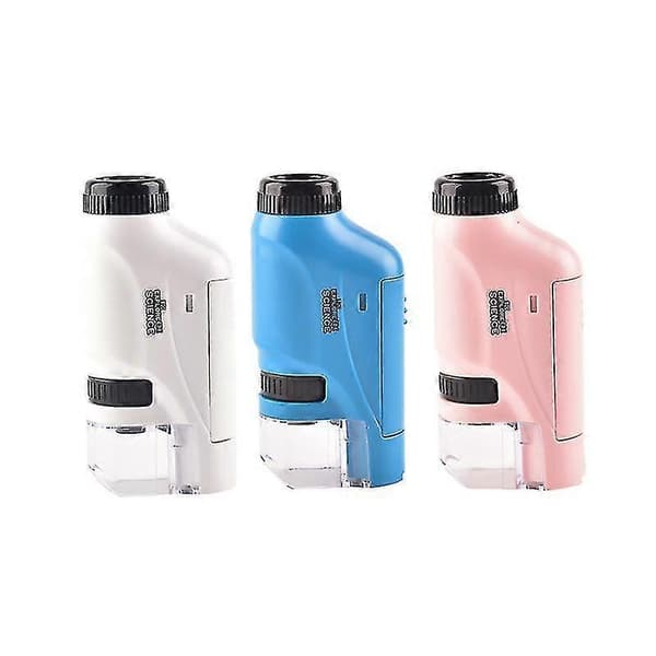 Portable Pocket Microscope for Kids with Adjustable Zoom 60-120x