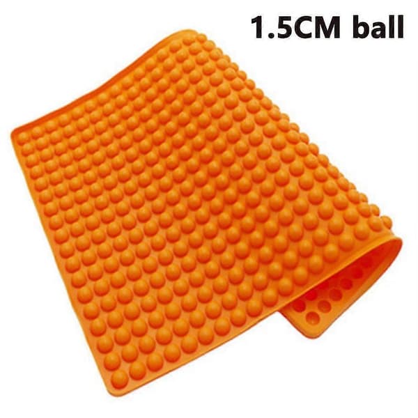 1,5 rund ball grillmatte høytemperaturbestandig silikonmatte