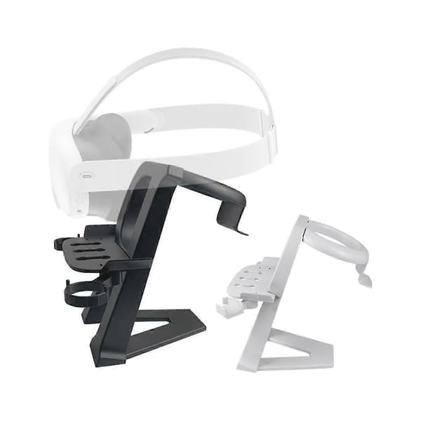 Til 3 Display Stand Vr Headset Holder Station Til Meta 2 / Pico 4 Vr Tilbehør-hvid