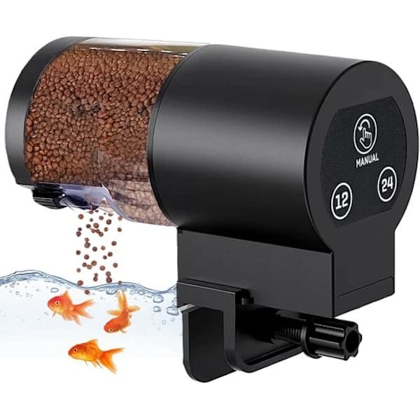 Automatic Feeder - 100ml Large Capacity - with Adjustable Feeding Timer - Battery Powered