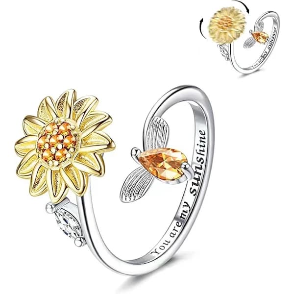 Angstringe 5-pak, justerbare fingerspids-spinner angstringe