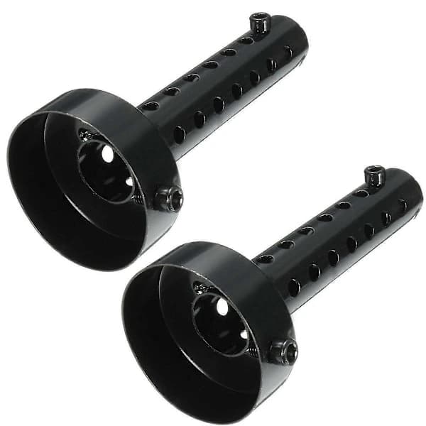 2 x 60 mm Universal Motorcycle Exhaust Muffler / DB Killer Silencer