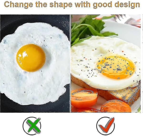 Stekt eggform Non-stick pannekakeform