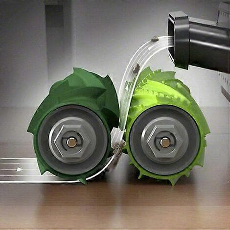Set med 6 dammsugarhjul, kompatibla med Roomba E5 / i7. Tillbehörssats för byte av centralborste E5 E6 i7 i7