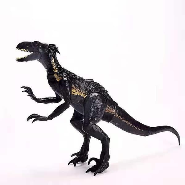 Jurassic Dinosaur Legetøj Leddelt Actionfigur Gående Indoraptor Dinosaur