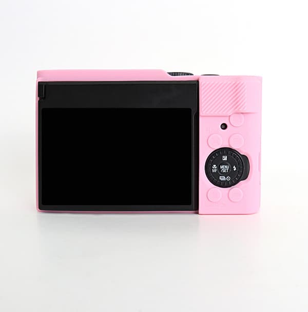 Panasonic Lumix TZ99 Silicone Protective Case - Shockproof, Ultra-thin, Durable, Soft pink