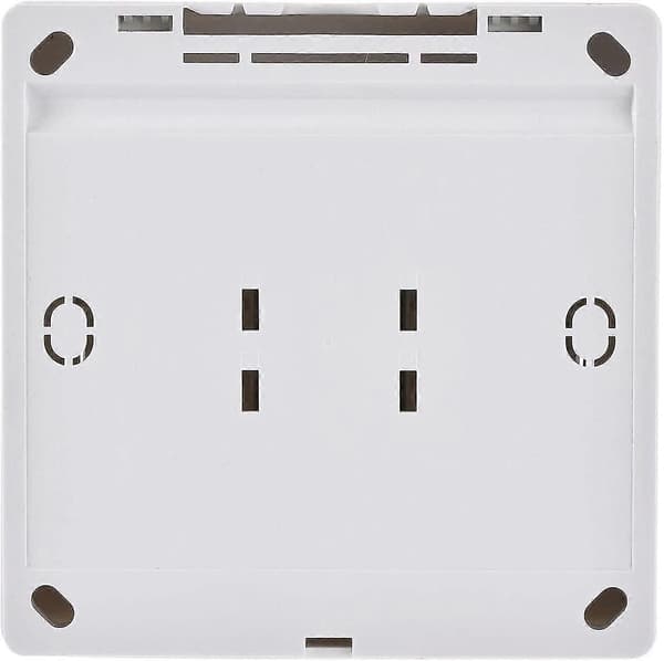 Sourcing Map Trykk for å avslutte trykknapputløserbryter Dørkontrollsystem PC-panel 86mmx86mm 12v 3a Hvit 2 stk