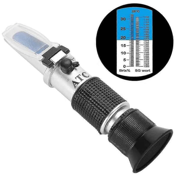 Refraktometer Brix Sukker 0-32% Sukkerindhold Måleapparat