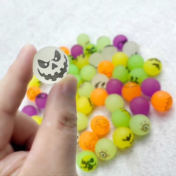 30 mm hoppebolde, hoppebolde til børn, velegnet til fødselsdagsfester, Halloween