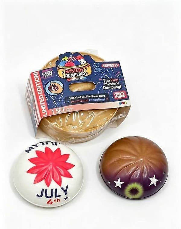 Serie 13 Amerikansk Dumpling Tema Mystisk Squishy