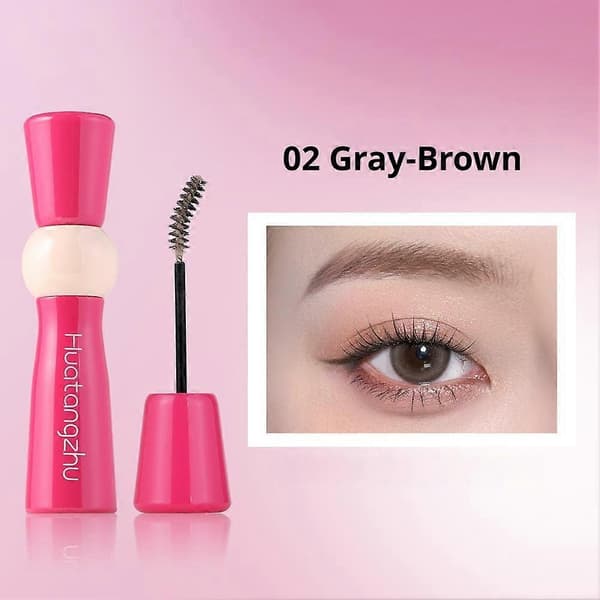 Rock Sweet Brow Mascara Natural, Waterproof & Long-Lasting Tint For Defined Fluffy Brows 3