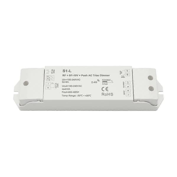 AC110V-220V +0/1-10V + Push AC Triac Dimmer