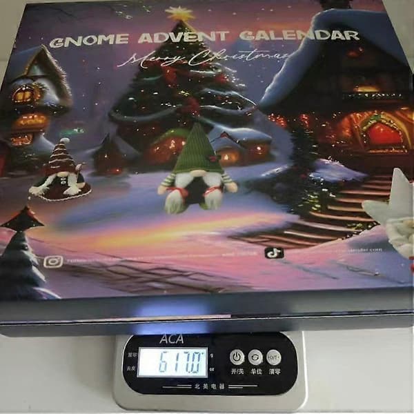 2026 Julkalender Blind Box - Akrylprydnad - Juldvärgsdesign 24-day Christmas Dwarf Blind Box